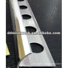 Stainless steel tile trim